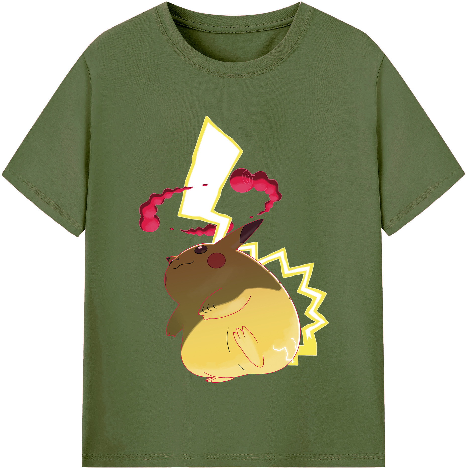 （画像用） ポケットモンスター Pokémon 綿100％半袖Tシャツ（フロントプリント）